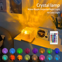 Dynamic Fire & Water Ambiance Night Lamp