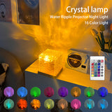 Dynamic Fire & Water Ambiance Night Lamp