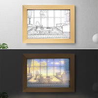 Homey LED Wall Painting