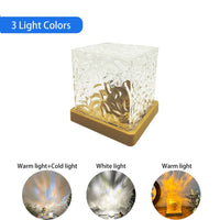 Dynamic Fire & Water Ambiance Night Lamp
