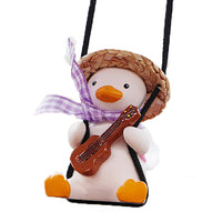 Swinging Duck Car Mirror Pendant