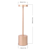 Stylish Modern Indoor/ Outdoor Rechargeable Table Lamp
