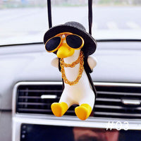 Swinging Duck Car Mirror Pendant