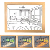 Homey LED Wall Painting
