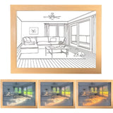 Homey LED Wall Painting