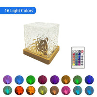 Dynamic Fire & Water Ambiance Night Lamp