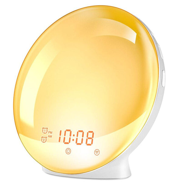 Gentle Sunrise/Sunset Sleep Aid Alarm Clock