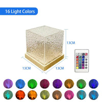 Dynamic Fire & Water Ambiance Night Lamp