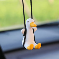 Swinging Duck Car Mirror Pendant