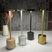 Stylish Modern Indoor/ Outdoor Rechargeable Table Lamp