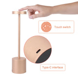 Stylish Modern Indoor/ Outdoor Rechargeable Table Lamp