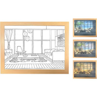Homey LED Wall Painting