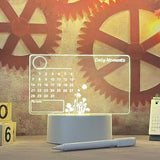Note Board LED Night Lamp