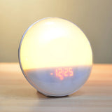 Gentle Sunrise/Sunset Sleep Aid Alarm Clock