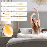 Gentle Sunrise/Sunset Sleep Aid Alarm Clock