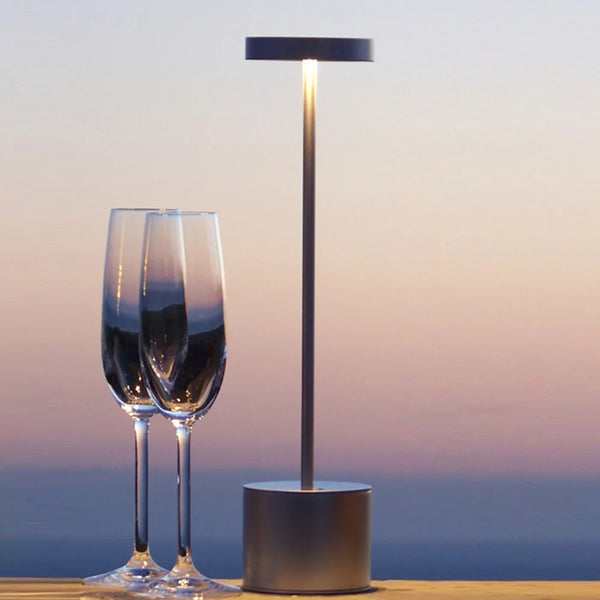 Stylish Modern Indoor/ Outdoor Rechargeable Table Lamp