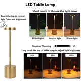 Stylish Modern Indoor/ Outdoor Rechargeable Table Lamp