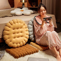  Cookie Biscuit Cushion Plush Pillows
