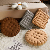  Cookie Biscuit Cushion Plush Pillows