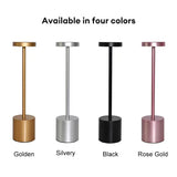 Stylish Modern Indoor/ Outdoor Rechargeable Table Lamp