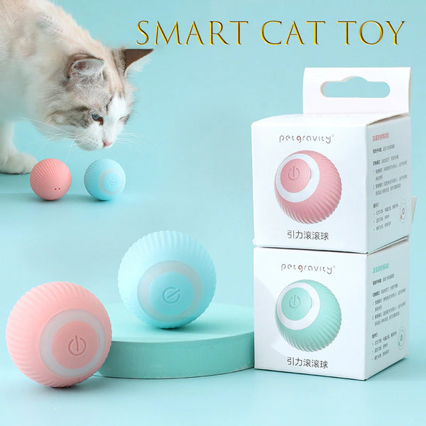 Self-Moving Ball Cat Toy 