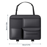 Premium Backseat Leather Car Organizer