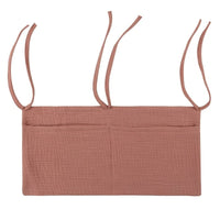 Soft Cotton Baby Crib Storage Bag