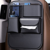 Premium Backseat Leather Car Organizer