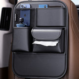 Premium Backseat Leather Car Organizer