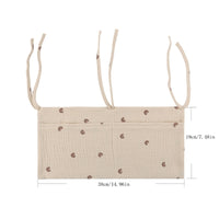 Soft Cotton Baby Crib Storage Bag