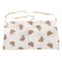 Soft Cotton Baby Crib Storage Bag