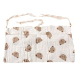 Soft Cotton Baby Crib Storage Bag