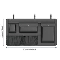 Premium Backseat Leather Car Organizer