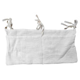 Soft Cotton Baby Crib Storage Bag
