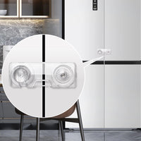 EUDEMON Childproof Transparent Refrigerator Lock