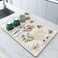 Super Absorbtion Anti-Slip Countertop Drying Mat 