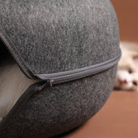 Interactive Donut Tunnel Cat Bed