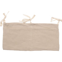 Soft Cotton Baby Crib Storage Bag