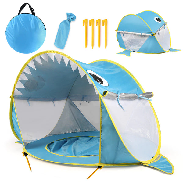 Baby Shark Pop Up Beach Pool & Tent