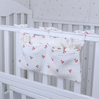 Soft Cotton Baby Crib Storage Bag
