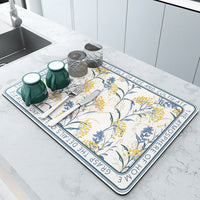 Super Absorbtion Anti-Slip Countertop Drying Mat 