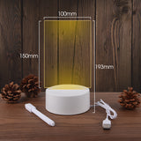 Note Board LED Night Lamp