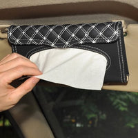 Car Tissue Sun Visor Box Organizer