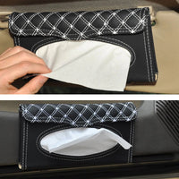 Car Tissue Sun Visor Box Organizer