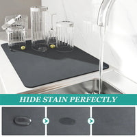 Super Absorbtion Anti-Slip Countertop Drying Mat 