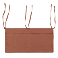 Soft Cotton Baby Crib Storage Bag