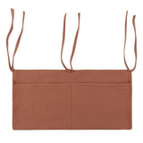 Soft Cotton Baby Crib Storage Bag