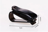 Multipurpose Leather Sunglasses Car Clip