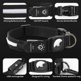 Airtag Led Waterproof Dog Collar
