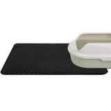 Waterproof Easy-Clean Cat Mat | Pet Litter Box Mat Non-Slip Sand Cat Pad Washable Bed Mat Clean Pad Products
